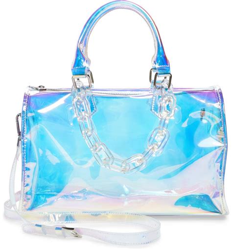 iridescent handbags